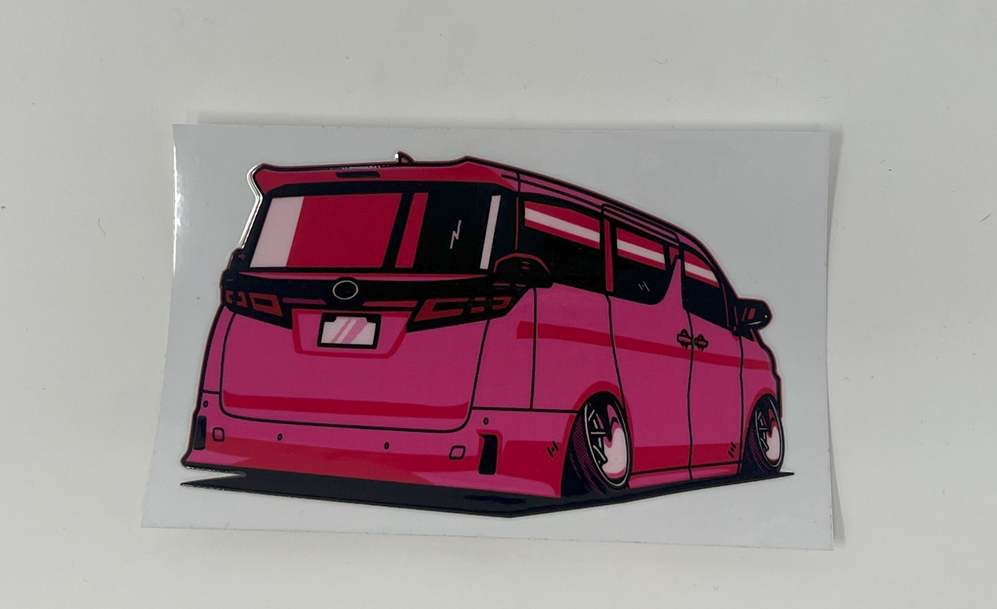30 Vellfire Sticker