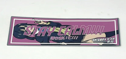 Stay Calm ! Slap Sticker