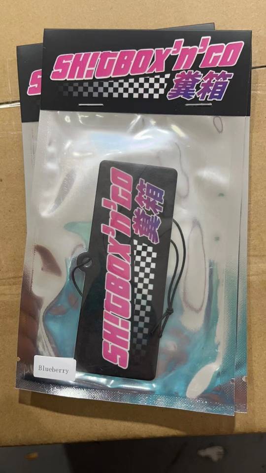 AIR REFRESHER SHITBOX AND GO LOGO !