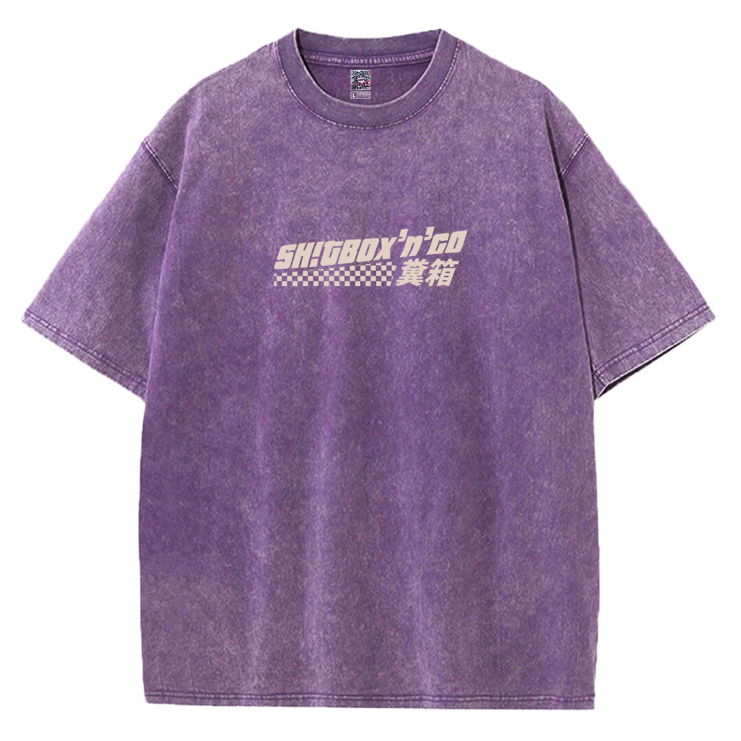 Vibration 290gsm of Cotton Acid Wash