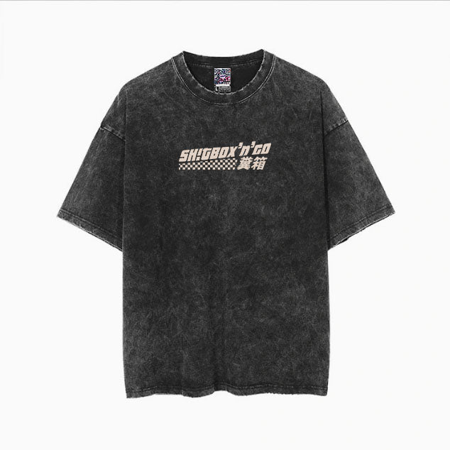 Vibration 290gsm of Cotton Acid Wash