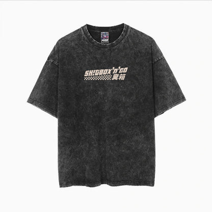 Vibration 290gsm of Cotton Acid Wash