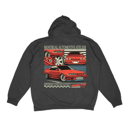 Hoodie Automotive Atelier Shitbox and Go R32