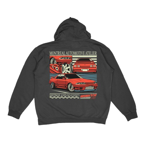Hoodie Automotive Atelier Shitbox and Go R32