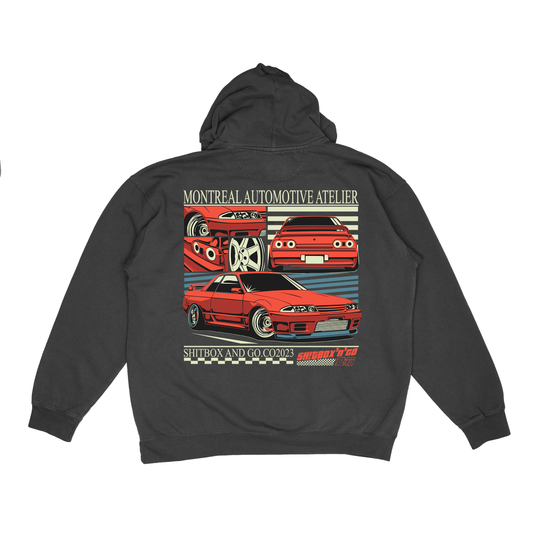 Hoodie Automotive Atelier Shitbox and Go R32
