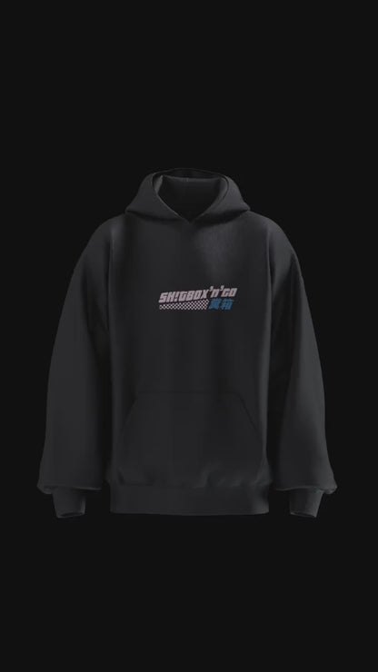 Shitbox and GO! "AWAY" Hoodie